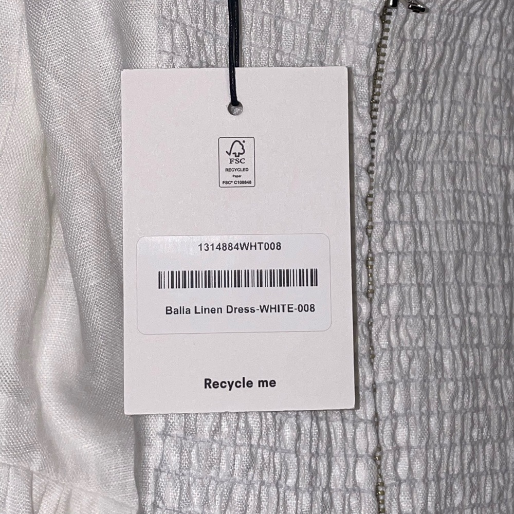 Reformation White Midi Dress - Picture 15 of 15